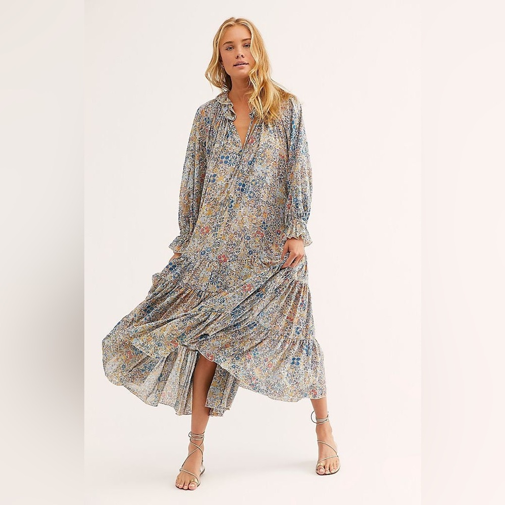 Free People Feeling Groovy Maxi Dress